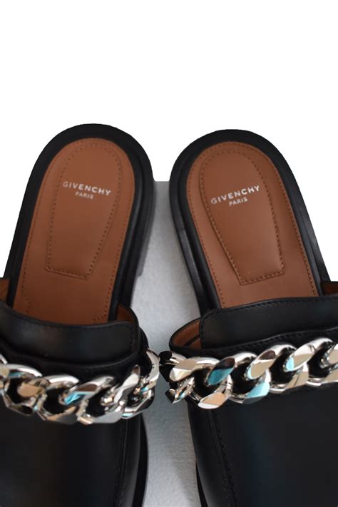 givenchy mules chain|Givenchy mules sale.